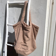 Load image into Gallery viewer, Cabas oversize rose en éponge