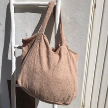 Load image into Gallery viewer, Cabas oversize rose en éponge