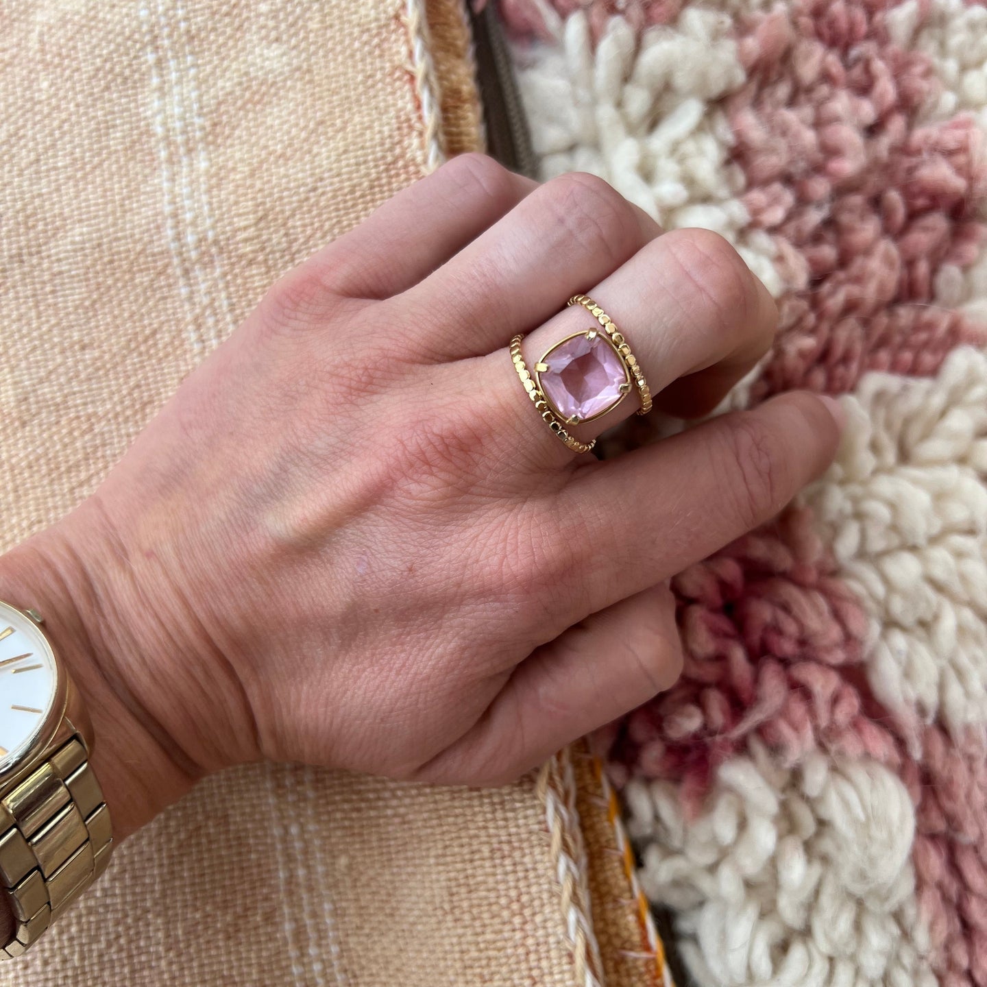 Bague Rose