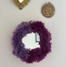 Load image into Gallery viewer, Miroir froufrous | Violet bicolore
