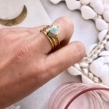 Load image into Gallery viewer, Bague Aquamarine
