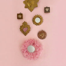 Load image into Gallery viewer, Miroir froufrous | Rose pastel
